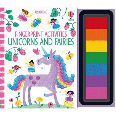Usborne Fingerprint Activities Unicorn and Fairies Usborne Fingerprint Activities Unicorn and Fairies