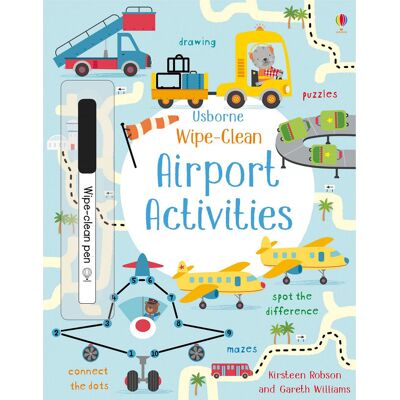 Usborne Wipe-Clean Airport activities Usborne Wipe-Clean Airport activities
