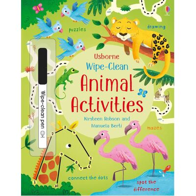 Usborne Wipe-Clean Animal activities Usborne Wipe-Clean Animal activities