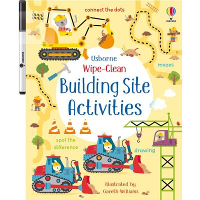 Usborne Wipe-Clean Building site activities Usborne Wipe-Clean Building site activities