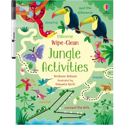 Usborne Wipe-Clean Jungle activities Usborne Wipe-Clean Jungle activities