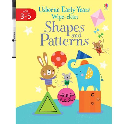 Usborne Wipe-Clean Shapes and Patterns EY Usborne Wipe-Clean Shapes and Patterns EY