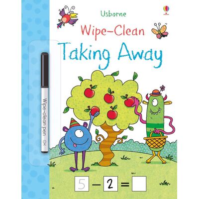 Usborne Wipe-Clean Taking away Usborne Wipe-Clean Taking away