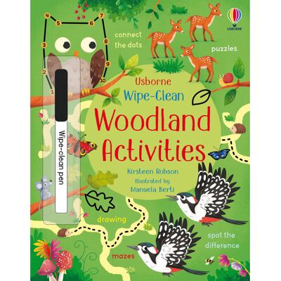 Usborne Wipe-clean Woodland activities Usborne Wipe-clean Woodland activities