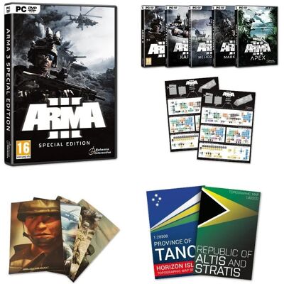 BOHEMIA INTERACTIVE Arma 3 Special Edition Deluxe Package BOHEMIA INTERACTIVE Arma 3 Special Edition Deluxe Package