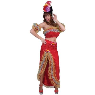 Funny Fashion Dámský kostým Samba tanečnice 32-34 XS Funny Fashion Dámský kostým Samba tanečnice 32-34 XS