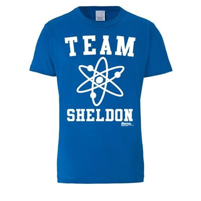 Logoshirt Big Bang Theory - Team Sheldon - tričko M Logoshirt Big Bang Theory - Team Sheldon - tričko M