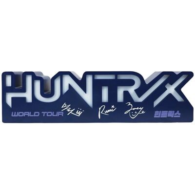 Blue Sky KPop Demon Hunters - Logo Huntrix - lampa dekorativní Blue Sky KPop Demon Hunters - Logo Huntrix - lampa dekorativní