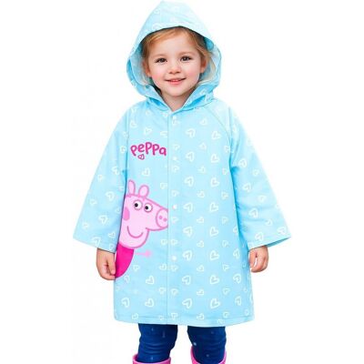 E plus M Pláštěnka Peppa Pig tyrkysová 2-3 E plus M Pláštěnka Peppa Pig tyrkysová 2-3