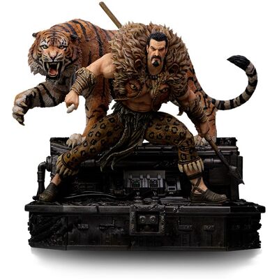 Iron Studios Marvel - Kraven - Spider-Man vs Villains Diorama - BDS Art Scale 1/10 Iron Studios Marvel - Kraven - Spider-Man vs Villains Diorama - BDS Art Scale 1/10