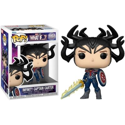Funko Pop! Marvel What If...? Infinity Captain Carter 1464 Funko Pop! Marvel What If...? Infinity Captain Carter 1464
