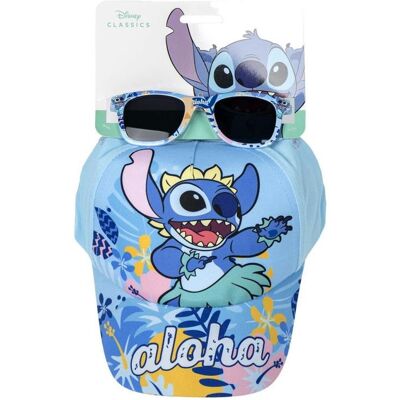Cerda Disney Lilo & Stitch: Aloha - dětská kšiltovka s brýlemi 53 cm Cerda Disney Lilo & Stitch: Aloha - dětská kšiltovka s brýlemi 53 cm