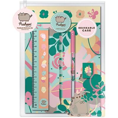 Pyramid Pusheen: Botanical - Set školních potřeb Pyramid Pusheen: Botanical - Set školních potřeb