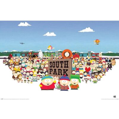 Pyramid South Park: Characters 61 × 91,5 cm Pyramid South Park: Characters 61 × 91,5 cm