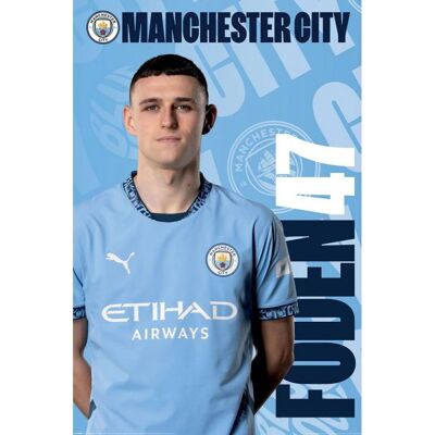 Pyramid Manchester City: Phil Foden - plakát Pyramid Manchester City: Phil Foden - plakát