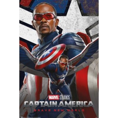 Grupo Erik Poster Captain America Brave New World - Plakát Grupo Erik Poster Captain America Brave New World - Plakát