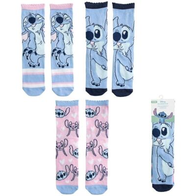 Cerda Disney: Lilo & Stitch - dětské ponožky 3 páry, EU 31-34 Cerda Disney: Lilo & Stitch - dětské ponožky 3 páry, EU 31-34