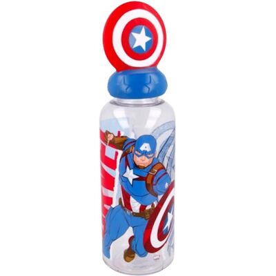 STOR Avengers Captain America 3D víčko - láhev na pití, 560 ml STOR Avengers Captain America 3D víčko - láhev na pití, 560 ml