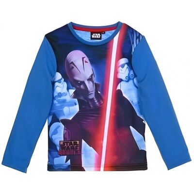 Sun City Star Wars - dětské tričko 104 cm, modré Sun City Star Wars - dětské tričko 104 cm, modré