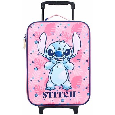 Vadobag Stitch - kufr, růžový Vadobag Stitch - kufr, růžový