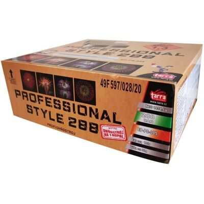 TARRA pyrotechnik Ohňostroj -profi složený ohňostroj professional style 288 ran TARRA pyrotechnik Ohňostroj -profi složený ohňostroj professional style 288 ran