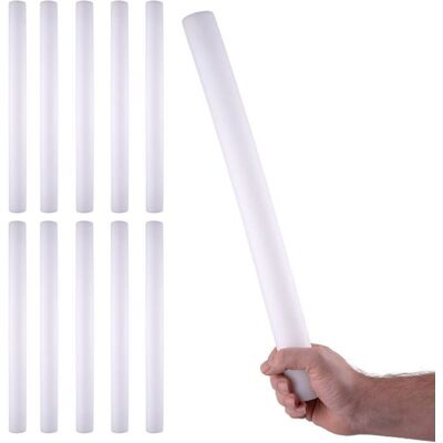 Funny Fashion FUNNYFASHION Párty led pěnová tyč se světlem, růžová, 47 cm, 10 ks Funny Fashion FUNNYFASHION Párty led pěnová tyč se světlem, růžová, 47 cm, 10 ks