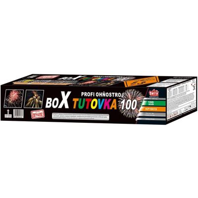 TARRA pyrotechnik Profi složený ohňostroj box tutovka 100 ran TARRA pyrotechnik Profi složený ohňostroj box tutovka 100 ran
