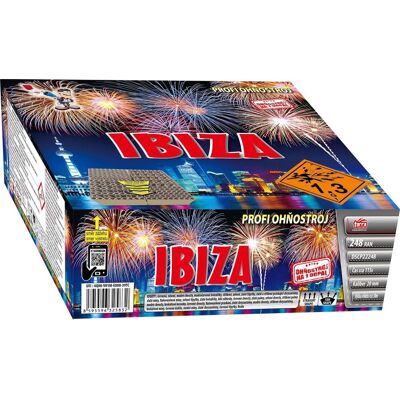 TARRA pyrotechnik TARRA Profi složený ohňostroj ibiza 248 ran TARRA pyrotechnik TARRA Profi složený ohňostroj ibiza 248 ran
