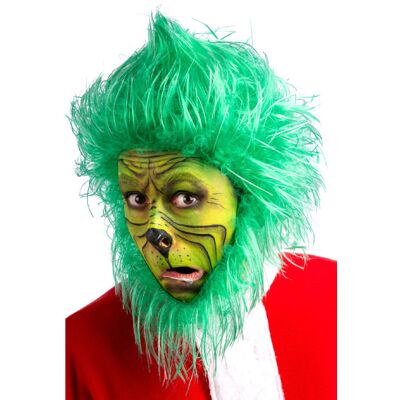 Carnival Toys Zelená paruka s vousy Grinch Carnival Toys Zelená paruka s vousy Grinch