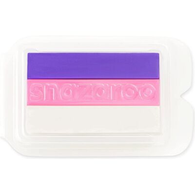 Snazaroo 3-Colour Split Cake - Floral 24 g Snazaroo 3-Colour Split Cake - Floral 24 g