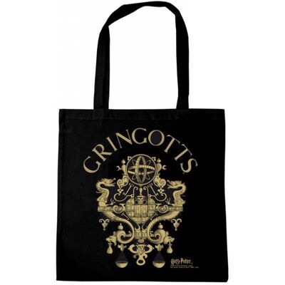 Logoshirt Harry Potter: Gringotts - shopping taška Logoshirt Harry Potter: Gringotts - shopping taška