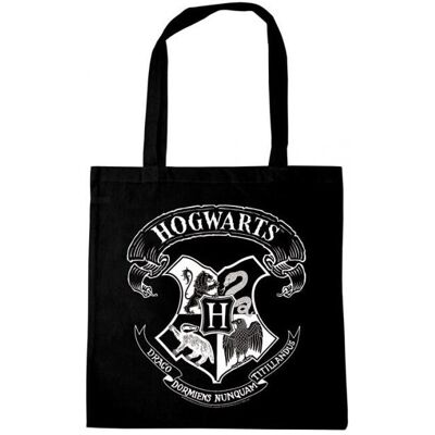 Logoshirt Harry Potter: Hogwarts Crest - shopping taška Logoshirt Harry Potter: Hogwarts Crest - shopping taška