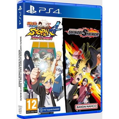 Bandai Namco Naruto Shippuden: Ultimate Ninja Storm 4 Road To Boruto + Naruto To Boruto: Shinobi Striker - PS4 Bandai Namco Naruto Shippuden: Ultimate Ninja Storm 4 Road To Boruto + Naruto To Boruto: Shinobi Striker - PS4