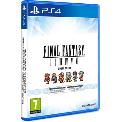 SQUARE ENIX Final Fantasy I-VI Pixel Remaster Anniversary Edition - PS4 SQUARE ENIX Final Fantasy I-VI Pixel Remaster Anniversary Edition - PS4