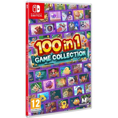 Maximum Games 100 in 1 Game Collection - Nintendo Switch Maximum Games 100 in 1 Game Collection - Nintendo Switch