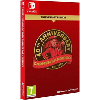 Maximum Games Carmen Sandiego: 40th Anniversary Edition - Nintendo Switch Maximum Games Carmen Sandiego: 40th Anniversary Edition - Nintendo Switch