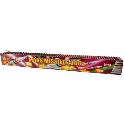 TARRA pyrotechnik Tarra Ohňostroj - Baterie výmetnic mars missiles 300 ran TARRA pyrotechnik Tarra Ohňostroj - Baterie výmetnic mars missiles 300 ran