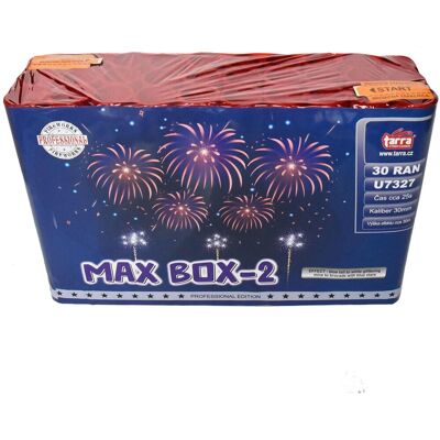 TARRA pyrotechnik Tarra Ohňostroj - baterie výmetnic max box 2 - 30 ran TARRA pyrotechnik Tarra Ohňostroj - baterie výmetnic max box 2 - 30 ran