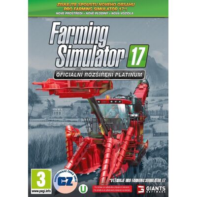Giants software Farming Simulator 17 - Oficiální rozšíření Platinum Giants software Farming Simulator 17 - Oficiální rozšíření Platinum