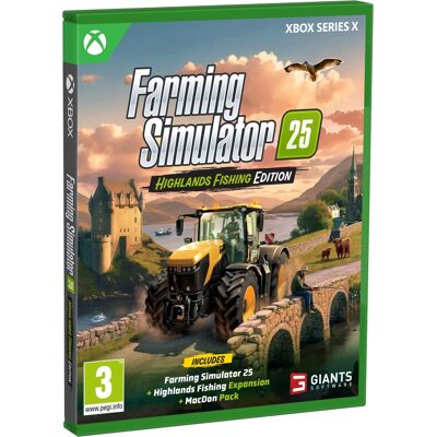 Giants software Farming Simulator 25: Highlands Fishing Edition - Xbox Series X Giants software Farming Simulator 25: Highlands Fishing Edition - Xbox Series X