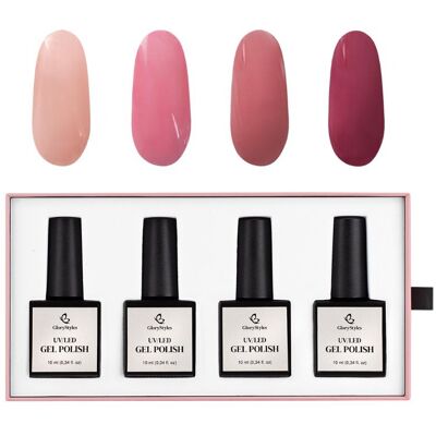 GloryStyles Sada gel laků GP13 Jelly GloryStyles Sada gel laků GP13 Jelly
