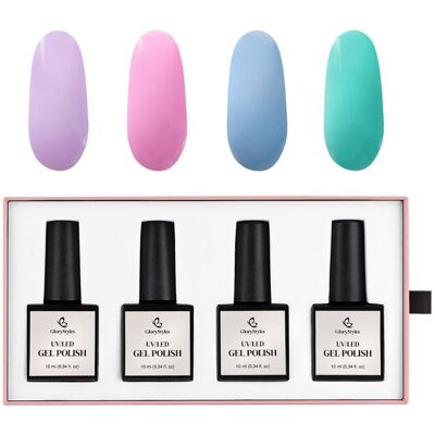 GloryStyles Sada gel laků GP15 Candy GloryStyles Sada gel laků GP15 Candy