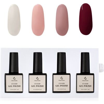 GloryStyles Sada gel laků GP11 Nude GloryStyles Sada gel laků GP11 Nude