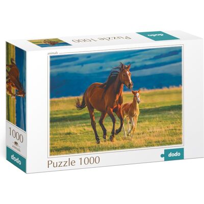 DODO Puzzle Výchova hříběte 1000 dílků DODO Puzzle Výchova hříběte 1000 dílků