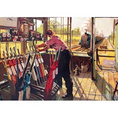 GIBSONS puzzle Ranní šichta 500 dílků GIBSONS puzzle Ranní šichta 500 dílků