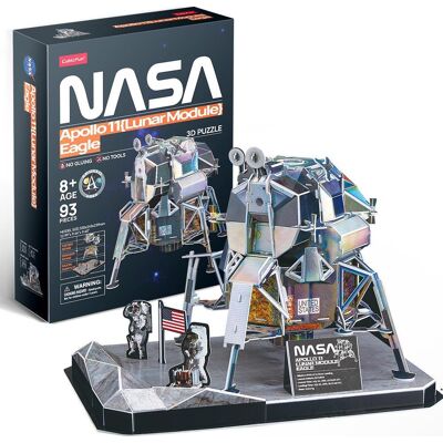 CubicFun Apollo 11 Měsíční modul puzzle - 93 dílků CubicFun Apollo 11 Měsíční modul puzzle - 93 dílků