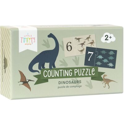 A Little Lovely Company Dinosaurové Čísla - Puzzle hra A Little Lovely Company Dinosaurové Čísla - Puzzle hra