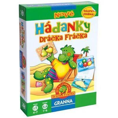 Granna Vzdělávací hra - Skládačky s dráčkem Fráčkem - Typ produktu Granna Vzdělávací hra - Skládačky s dráčkem Fráčkem - Typ produktu
