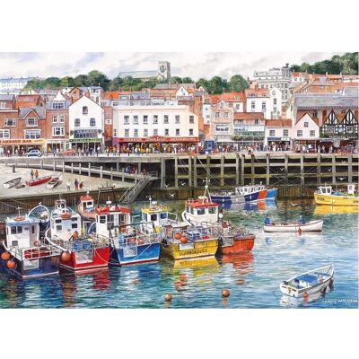 Gibsons Scarborough Pirátský přístav 1000 kusů Gibsons Scarborough Pirátský přístav 1000 kusů