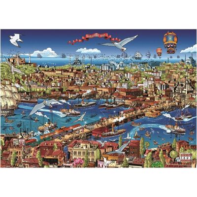 Anatolian Istanbul Puzzle 1895 - Puzzle Anatolian Istanbul Puzzle 1895 - Puzzle
